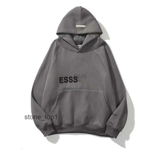 Ess Sweat à capuche Designer Mans Essentialshirt Loose Essen Noir Blanc t Sweat à capuche essentiel Essentialclothing Hommes Taille européenne S-3xl 72j4 I0SZ