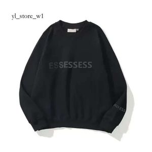 Ess Hoodie Heren Hoodie Ontwerper ESS Hoody Vrouw Modetrend Vrienden Hoodie Geef Zwart-wit Grijze Print Letter Essentialsweatshirts 5354