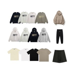 ess sweat à capuche hommes chemises à capuche pantalons de survêtement sweat-shirt noir femmes survêtement ensemble pull lâche design style simple tenue de couple unisexe grande taille sweats à capuche blancs