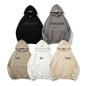 Ess Hoody Luxury Hoodies Designer Sweatshirts God Loose Loose Long Hooded Jumper Mens Womens Fashion Streetwear Lovers Tops Clothing