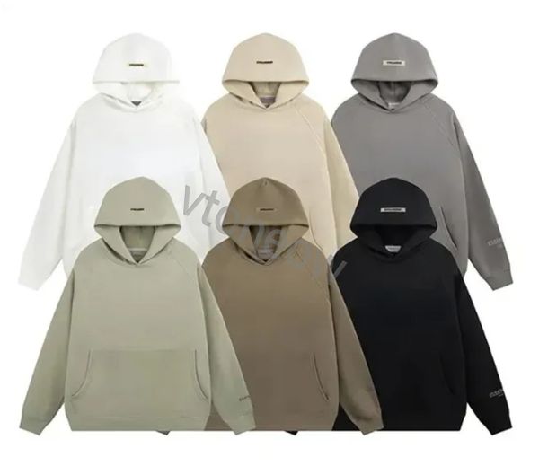 Ess Hoody Hommes Femmes Casual Sports Cool Sweats à capuche imprimé Sweat à capuche surdimensionné Mode Hip Hop Street Pull Lettre réfléchissante S-XL ESS Sweat à capuche jogging