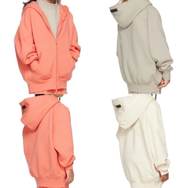 ESS Enfants Vêtements Garçons Pull à capuche Veste Sweats à capuche Filles Sweat-shirt en peluche Lettre Designer Tout-petits Top Manteau lâche Enfants Jeunes Vêtements d'extérieur Kid Hoody K9MF #