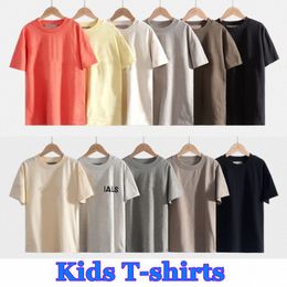 Ess Kids T-shirts baby tops tout-petits vêtements craint les garçons filles t-shirts blanc jaune jaune rose de t-shirt vêtements sports enfants dieu jeune t-shirt z1fo #