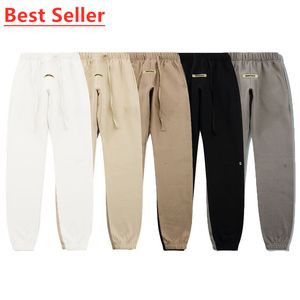 Pantalones ESS para hombre, pantalones de chándal de otoño, pantalones de chándal de lujo para mujer de Dios largo, pantalones de chándal informales reflectantes para correr, pantalones de chándal con botón