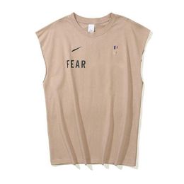 Ess Mens T-shirt Summer Basketball Débardeur Designer Tshirt Col rond Sans manches Hommes Gilet Sweat-shirt brodé Oversize Pull Chemises 792