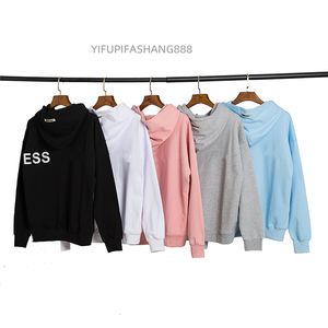 ESS Originele standaard heren dames hoodie designer luxe OFF lange mouw ronde hals hoodie kasjmier dikke trui jas Sweatshirts Losse sweatshirts met capuchon