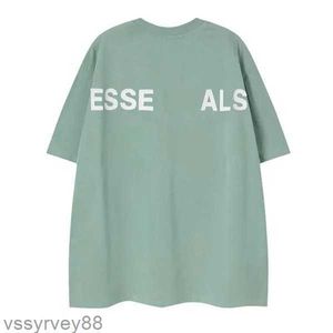 ESS T-shirt Mode Korte Mouw Ronde Hals Casual Van God T-shirt Heren Dames Top Casual Stijl Zomer Tees Fears Gedrukt Letter Shirt O7NS
