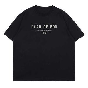 ESS Tees T-shirts vêtements de mode FOG FEARS OF GOD Saison 6 Japon Exclusif High Street Luxury Designer Marque Hommes Femmes Loose Couple T-shirt à manches courtes