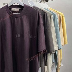 Essen Hommes Femmes Designer T-shirt Summer Essentialeshirt Mode Tops Luxurys Marque Unisexe Style Coton Tshirt S-XL