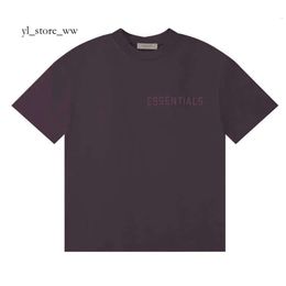 Essen Shirt Camiseta de moda para hombres y mujeres Marca High Street Essentialsweatshirts Colección de mangas Look Pareja Estrellas Mismo estilo Ropa diaria Essentialshoodie 6541
