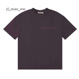Essen Shirt Camiseta de moda para hombres y mujeres Marca High Street Essentialsweatshirts Colección de mangas Look Pareja Estrellas Mismo estilo Ropa diaria Essentialshoodie 7915