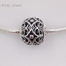 Essence série AFFECTION Clear CZ Pandora Charms pour Bracelets DIY Jewlery Making Loose Beads 925 Silver Jewelry wholesale 796056