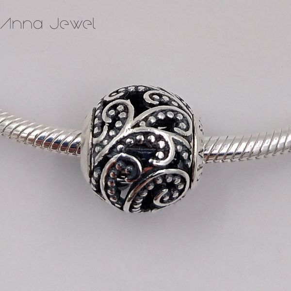 Essence series FREEDOM Clear CZ Pandora Charms para pulseras DIY Jewlery Making Beads sueltos Joyería de plata al por mayor ﾠ 796012