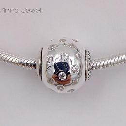 Essence Series Joy Clear CZ Pandora Charms voor Armbanden DIY Jewlery Making Losse Kralen Zilveren Sieraden Groothandel 796020CZ