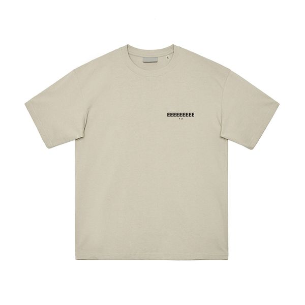 Essens camiseta diseñadora camiseta masculina essens camiseta niebla casual manga corta algodón s letra estereo impresión sudadera essens manga corta P 1093