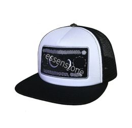 essenstone23scross bloem designer caps baseball harten heren snapbacks blauw zwart dameshoeden hoge kwaliteit merk ch cap chroom met gewone doos