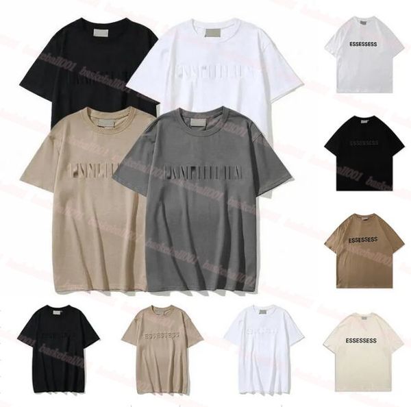 Essentail t Shirt Hommes Femmes Shorts Essent T-shirt Casual Imprimé Costume De Sport Essentia High Street Lâche À Manches Courtes Essen T-shirtqsh1qs