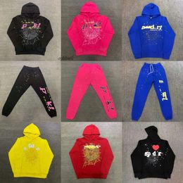 Essentinels Hoodie Designer Mens and Hooddes Web imprimé 55555 Graphic Y2K Tendances de mode Hip Hop Sweat à capuche Young Thug Hoodies Womens Sweatshirts Pants Taille: S-XL