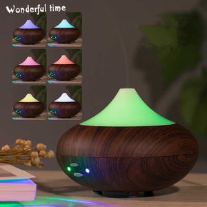 Diffuseur d'huile essentielle Air Ultrasonique Aroma Humidificateur USB Charge Couleur LED Night Light Mist Maker Aromathérapie Électrique Maison 210724