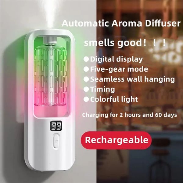 Diffuseurs d'huiles essentielles 1PC diffuseur d'huile maison salon chambre toilette parfum rechargeable assainisseur d'air el humidificateur 230928