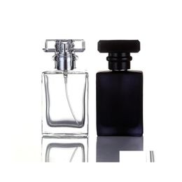 Diffuseurs D'huiles Essentielles 30Ml Verre Par Bouteilles De Pulvérisation Conteneurs Cosmétiques Vides Bouteille D'atomiseur Pour Voyage En Plein Air Sous-Paquet Portab Dhqbv