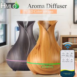 Diffuseurs d'huiles essentielles 500ML Humidificateur d'air Diffuseur d'huiles essentielles Aroma Ultrasonic Mist Maker Parfum de maison Aromathérapie Humificador pour bureau à domicile 230525