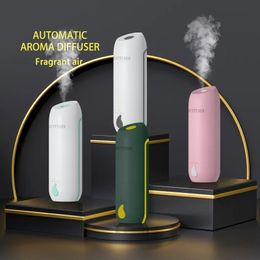 Diffuseurs d'huiles essentielles Machine d'aromathérapie chronométrée Pulvérisation automatique Parfum Parfum domestique Toilette Désodorisant Diffuseur purificateur d'air 231026