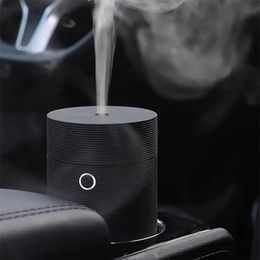 Diffuseurs d'huiles essentielles Diffuseur d'arôme ultrasonique automatique pour humidificateur d'air d'huile de bureau de voiture Aromathérapie à la maison USB Nano Cool Mist Maker 231026