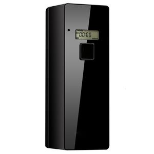 Essentiële oliën Diffusers Promotie LCD Automatische Aerosol Dispenser Luxe Auto Toilet Home Desinfector Full Black Shell Suit voor 300 ml blikjes 230512