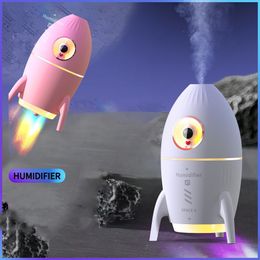 Diffuseurs d'huiles essentielles Rocket Jellyfish Humidificateur d'air Cadeau pour enfant Modélisation créative Cool Mist Diffuseur d'huiles essentielles Diffuseur de parfum Humidificateurs 230525