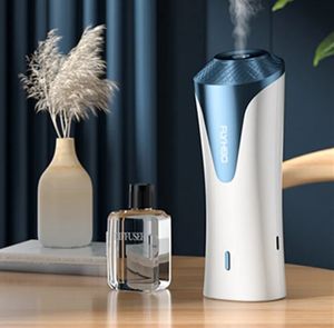 Diffusers voor etherische oliën Spraakgestuurde aromatherapiemachine Intelligent detectiegeluid Automatisch geurverstuiven Luchtverfrissing Thuisgebruik 231026