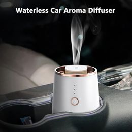 Essentiële Oliën Diffusers Waterloze Auto Geurverspreider USB Olie Kantoor Desktop Draagbaar Elektrisch voor Spa Thuis Luchtverfrisser 231212