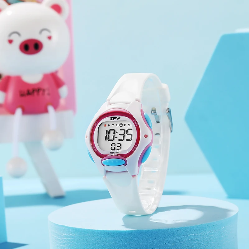 Essentielle Uhr für Kind 35 mm kleiner Größe 3atm Wasserfestigkeit Geschenk für Schulmädchen