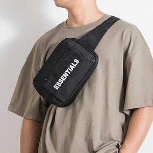 Essentials Men Taille Bag Casual Street Trend Oxford Cloth Chest S Travel Hip Crossbody Sport Portemones Pocket Pocket