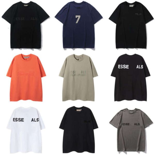 Essentialshirts Tshirt Hommes Designer T-shirt T-shirt d'été Camiseta Ess Chemises Vêtements Hommes Femmes Tops TeesCasual Sports Lâche T-shirts À Manches Courtes T-shirts XEDE