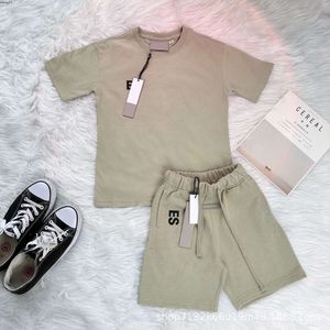 Essentialshorts Heren Shirt Baby Kinderkleding Sets Jongens Meisjes Kleding Zomer Luxe T-shirts en shorts Trainingspak Kinderen Jeugdoutfits Korte mouw Shir 9529