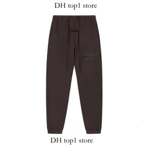 Essentialspants concepteur pantalon de survêtement pour hommes pantalon pantalon pantalon lâche noir jétrassement allongé les cordons de cheville élastique