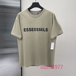 EssentialSthirt Mens Designer T-shirt For Man Tshirts Women Shirts 100% Cotton Street Hip Hop Short Outfit1977 Shirt Women T-shirts 1267461
