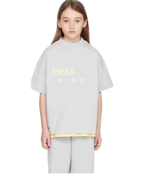 EssentialSweatShirts Boy T-shirt EssentialShorts Designer Court-manches à manches courtes nouvelles stéréoscopiques Silicone lâche Shorts pour garçons et filles Shorts sportifs