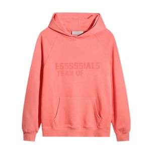 Essentialsweatshirts Ess FOG Sudadera con capucha Sudaderas para hombre para mujer Hip Hop Jumpers de gran tamaño con capucha O-cuello Letras 3D Essentialshoodie hombres Top Calidad Terry FG8884