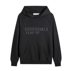 Essentialsweatshirts Ess FOG Sweat à capuche Hommes Femmes Hip Hop Pulls surdimensionnés Sweat à capuche O-cou Lettres 3D Essentialshoodie hommes Top Qualité Terry FG8874