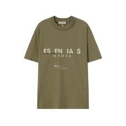 Essentialsweatshirts Delen Spelen Mode Heren T-shirts Designer Shirt Casual T-shirt Katoen Borduren Korte Mouw Zomer T-shirt 115