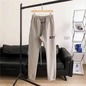 EssientialSpant herenbroeken plus pluche ess dezelfde stijl achtste seizoen dubbele lijn lange broek fgo high street losse casual pant casual meer dan 5909