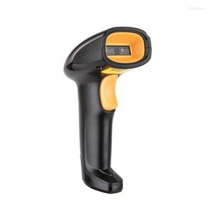 Est 1D CCD Handheld Barcode Scanner Wired Reader avec USB Interface Wireless Memory Gun