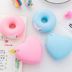 EST Candy Color Cape Cadter Diseño de Love Heart/Donut Shape Office Dispenser School Supply