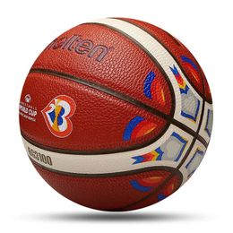 Est Gesmolten Basketbal Ballen Hoge Kwaliteit Officiële Maat 7 PU Indoor Outdoor Mannen Basketbal Training Match baloncesto 240124