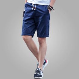 Est été Shorts décontractés hommes coton mode Style hommes Shorts bermuda plage noir Shorts grande taille M-5XL court pour homme 240311