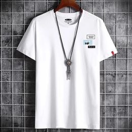 est t -shirt voor mannen kleding fitness wit o nek man t -shirt voor mannelijke anime oversized s6xl tshirts goth punk 240416