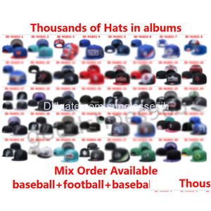 EST Gros Baseball Sport Team Snapback Chapeaux Tous Football Pom Poms Hiver Bonnet Tricoté Visières De Sport Réglables Hip-hop Flex Caps