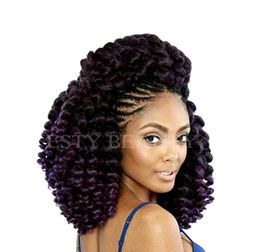 Esty Beauty 8039039 20Strands Jumpy Wand Curl Jamaican Bounce Synthetische Braiding Hair Extension Crochet Braid Kanekalon Hair4245773